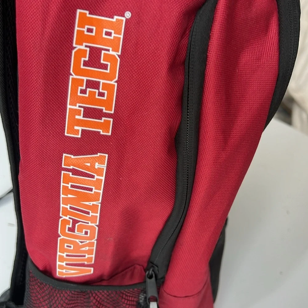 Northwest Virginia Tech VT Hokies Backpack/hat cap Maroon Orange Bundle NCAA